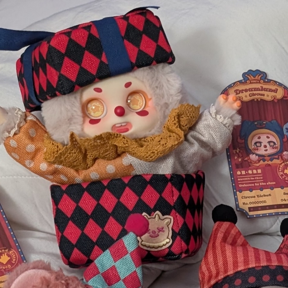 Cino's Dreamland Circus Plush Blind Box - Jack In The Box